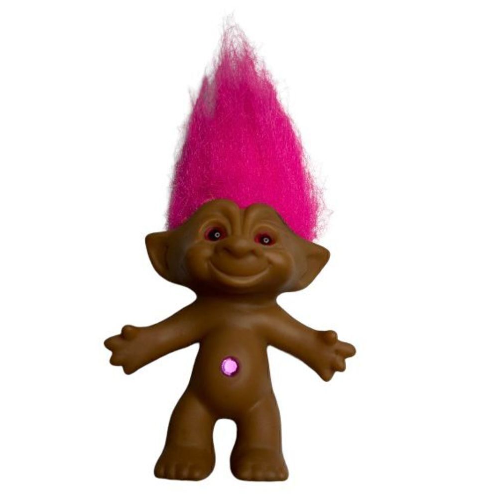 3/$15 or 5/$20 Vintage Troll doll with pink hair